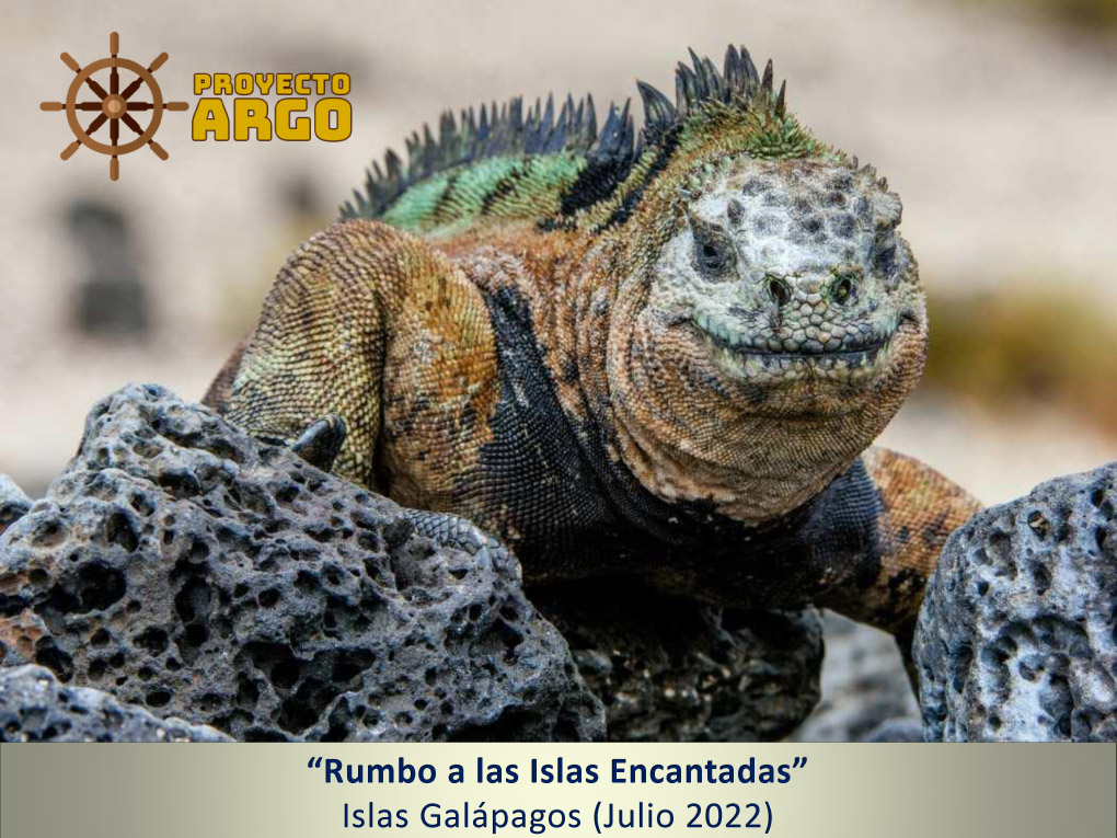 PROGRAMA “Rumbo a las Islas Encantadas” Ecuador-Islas Galápagos 2022
